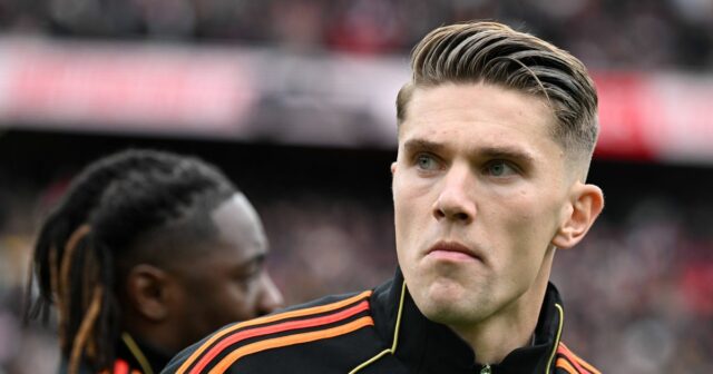 Viktor Gyokeres v arzenálovej rozcvičke