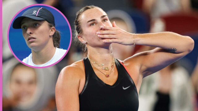 Zabezpečila Aryna Sabalenka v rebríčku WTA pred 1 rokom v rebríčku WTA pred IGA Swiak? 

