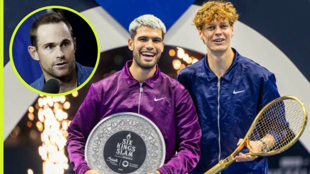Zahrajú si Carlos Alcaraz a Jannik Sinner úplne nových Saudi Zahrajú si Carlos Alcaraz a Jannik Sinner úplne nových Saudi Arabian Masters? Andy Roddick hovorí