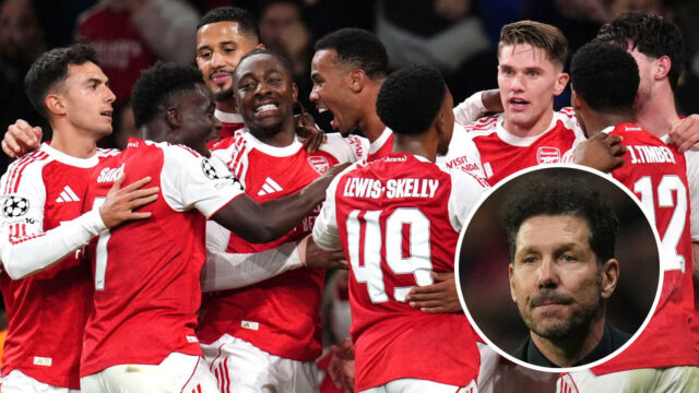 Zbierka prevyšuje Liverpool a Real Madrid, pretože Simeone pomenoval Gunners „ideálnou skupinou“, s ktorou sa stretol 

