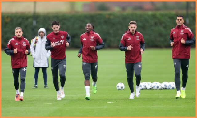 Viktor Gyokeres skóroval za Arsenal proti Atléticu Madrid