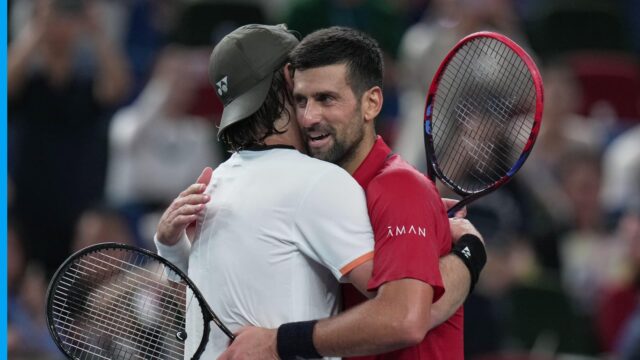 Zničené konkurenčné konkurencie Novak Djokovic robí „nezvyčajnú“ poznámku pre Srbs na webe v Šanghajských majstrov 

