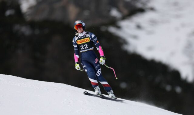 Vonn počas tímu USA Foto Shooting (Zdroj obrázka: Getty)