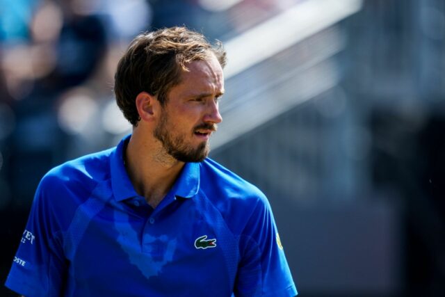 Daniil Medvedev na majstrovstvách Dubaj 2025. Obrázok: Getty