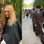 BTS 'Taehyung na Celine Events (obrázok cez Instagram/@thv)
