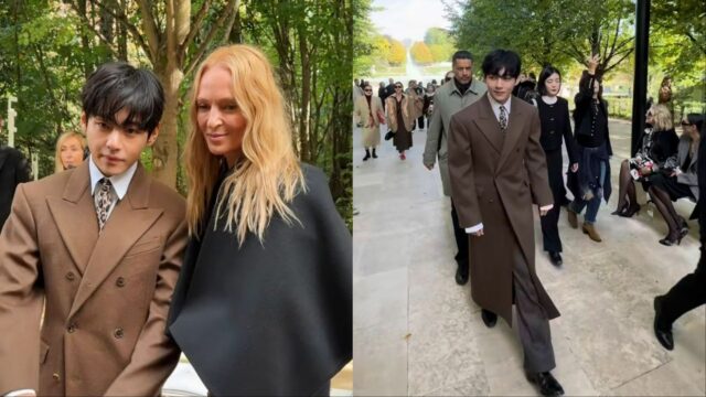 BTS 'Taehyung na Celine Events (obrázok cez Instagram/@thv)