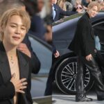„Taký gent“ - BTS 'Jimin získa sieť po pozornom čakaní na privítanie sledovateľov po dior SS26 Program