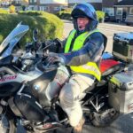 „Vzal som si výlet 2 250 míľ na motocykli, aby som si užil svoju váženú futbalovú súhru '|
