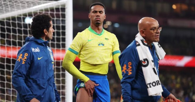 Arsenal sa obáva, že Gabriel by mohol byť mimo až Gabriel Magalhaes z Brazílie reaguje