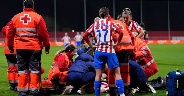 Andrea Medina Martin z Atlética Madrid skolaboval počas súboja Ligy majstrov proti Juventusu