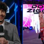 Kamille vs Kris Statlander na AEW Dynamite (poďakovanie: All Elite Wrestling na YouTube)