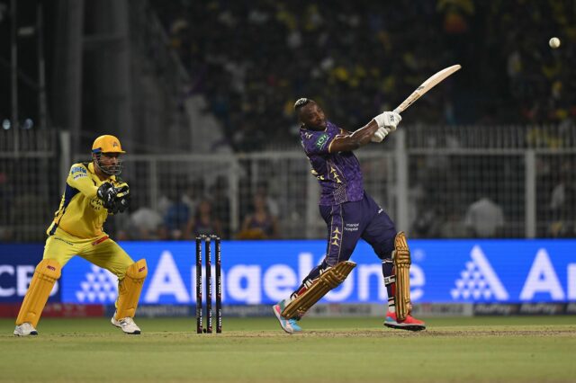 3 dôvody, prečo KKR uvoľniť Andre Russella pred aukciou IPL Andre Russell mal s netopierom strašný čas v CPL 2025 - Zdroj: Getty