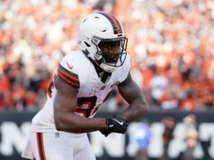 5 najlepších miest na pristátie, ak Browns dohodnú RB pred termínom 4. novembra ft. Houston Texans a ďalšie logo pochodového šialenstva