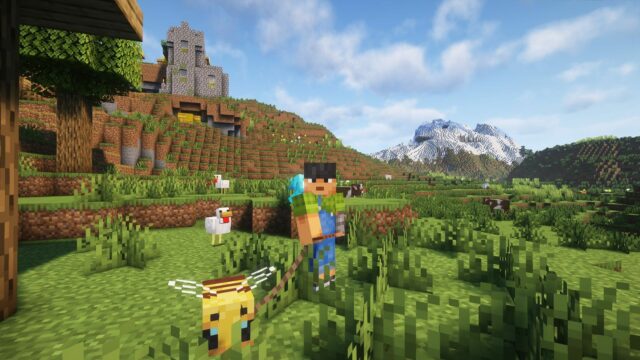 Obnovenie kompasu je užitočné, ale je dosť ťažké ho získať (obrázok cez Mojang)