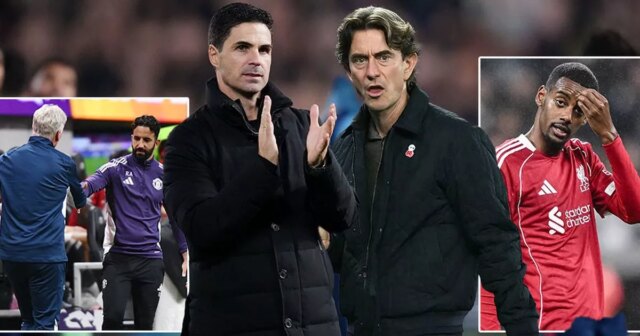 Mikel Arteta reaguje