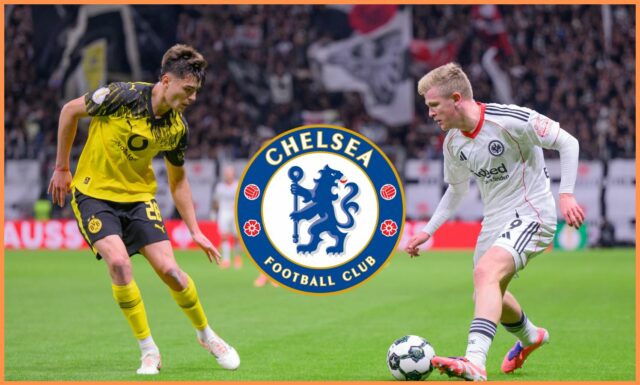 Aaron Anselmino z Chelsea žiari za Dortmund Aaron Anselmino v akcii za Borussiu Dortmund