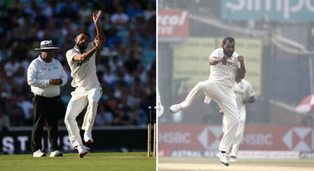 Akash Deep vs Mohammad Shami Akash Deep vs Mohammad Shami