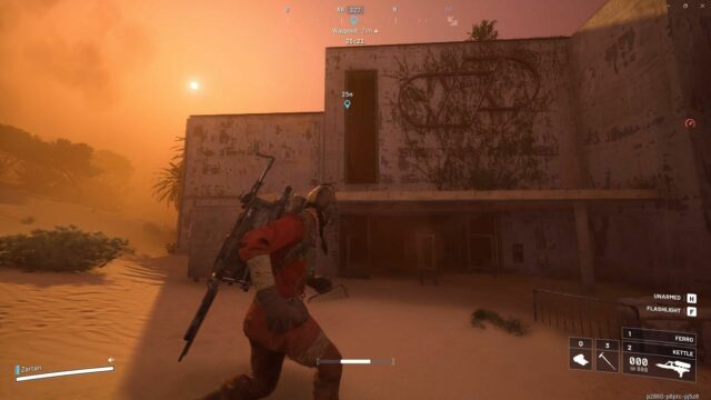 Umiestnenie knižnice na mape mesta Buried City (Obrázok cez Embark Studios || Sportskeeda Gaming)