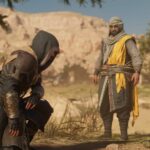 Dostaňte sa na cintorín AlUla a porozprávajte sa s Dervisom (obrázok cez Ubisoft)