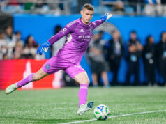 Ako sa Matt Freese, Max Arfsten stali nepravdepodobnými stálicami v zostave USMNT CHARLOTTE, SEVERNÁ KAROLINA – 7. NOVEMBRA: Matt Freese č. 49 z New York City FC hrá proti Charlotte FC počas zápasu na Bank of America Stadium 7. novembra 2025 v Charlotte v Severnej Karolíne. (Foto: Jacob Kupferman/Getty Images)