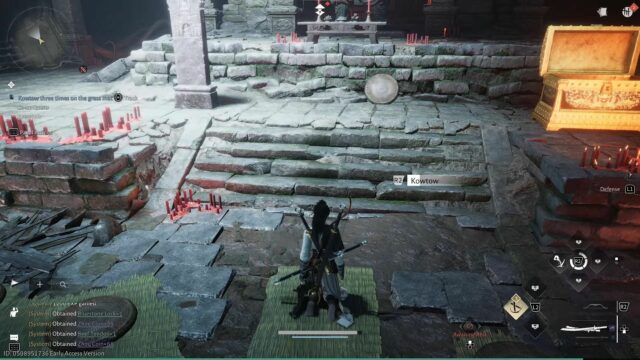 Ako sa pokloniť v Kde sa stretávajú vetry Predvádzanie úklonu v hre Where Winds Meet (Obrázok cez Sportskeeda Gaming || NetEase Games)