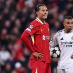 Virgil van Dijk a Kylian Mbappe