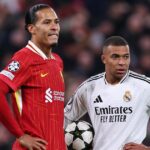 Virgil van Dijk a Kylian Mbappe