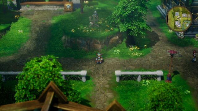 Ako získať Erdrickovo vybavenie (trofej Erdrick's Legacy) Len porazte potulného rytiera a choďte si vyzdvihnúť šumivý predmet (obrázok cez Square Enix)