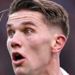 Viktor Gyokeres z Arsenalu počas zápasu Premier League medzi Burnley a Arsenalom na Turf Moor