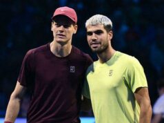 Alcaraz a Sinner pokračujú v titulovom zápase ATP Finals za 5 miliónov dolárov BBC