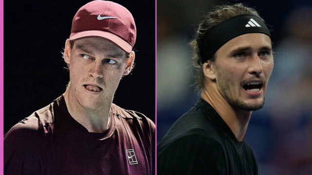 Alexander Zverev nesúhlasí s tvrdením Jannika Sinnera po prehre s Alexander Zverev nesúhlasí s tvrdením Jannika Sinnera po prehre s Talianom