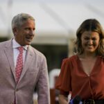 Amanda Balionis oslavuje Deň veteránov v Miami (obrázok cez Instagram @balionis)