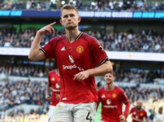 Amorim sa začervenal, ušetrený De Ligtom, keď Frank deklasoval šéfa Man Utd z postrannej čiary Amorim sa začervenal, ušetrený De Ligtom, keď Frank deklasoval šéfa Man Utd z postrannej čiary