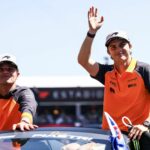 Lando Norris a Oscar Piastri na Veľkej cene Španielska - Zdroj: Getty