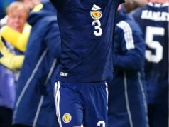 Andy Robertson „nedokázal dostať Dioga Jotu z hlavy“ ako miesto na Svetovom pohári v Škótsku Andy Robertson sa po výhre Škótska pozerá do nebies