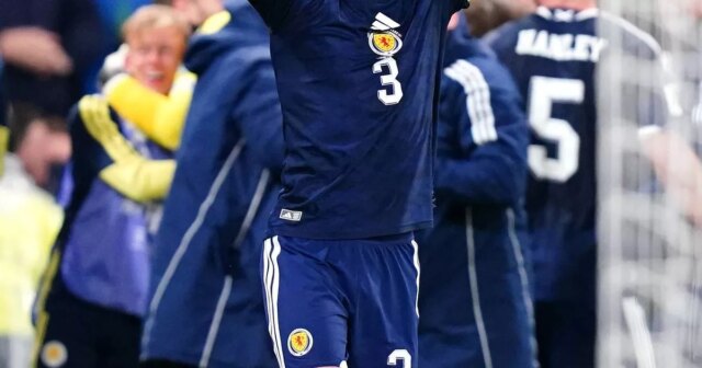 Andy Robertson „nedokázal dostať Dioga Jotu z hlavy“ ako miesto Andy Robertson sa po výhre Škótska pozerá do nebies