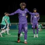 Kyran Thompson hrá za Arsenal (Foto cez Thompson na Instagrame)