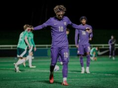 Anglicko dalo 7 novembrových povolaní Arsenalu Kyran Thompson hrá za Arsenal (Foto cez Thompson na Instagrame)