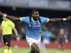 Anguissa test na zranenie je úľavou pre Neapol, mimo hry asi 10 dní Anguissa test na zranenie je úľavou pre Neapol, mimo hry asi 10 dní