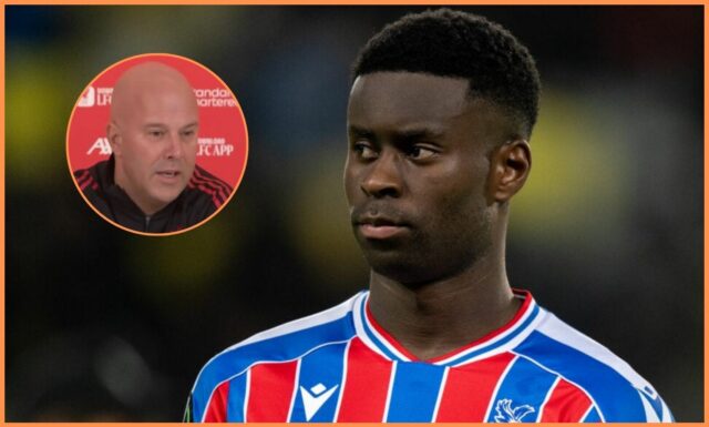 Marc Guehi v akcii proti Liverpoolu