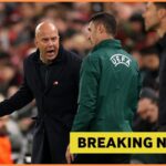 Hráči Liverpoolu sa zoraďujú pred zápasom Realu Madrid