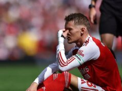 Arsenal čelí veľkému rozhodnutiu o zranení Martina Odegaarda pred súbojom s Tottenhamom Martin Odegarard počas zápasu o arzenál