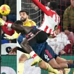Brian Brobbey skóroval za Sunderland proti Arsenalu