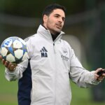 Tréner Arsenalu Mikel Arteta