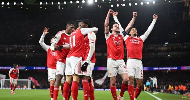 Arsenal sedí pekne v Premier League - a teraz sú Arsenal predviedol skvelý výkon, ktorým vyprevadil Bayern Mníchov