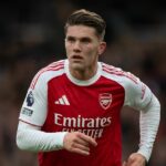 Viktor Gyokeres z Arsenalu počas zápasu Premier League medzi Arsenalom a Crystal Palace na Emirates Stadium 26. októbra 2025 v Londýne, Anglicko