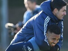 Arsenal za zatvorenými dverami náhodne „potvrdený“, keď sa zranená hviezda pripravuje na návrat Manažér Arsenalu Mikel Arteta naznačil, že Gabriel Jesus by sa mohol objaviť v priateľskom zápase za zatvorenými dverami.