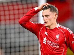 Arsene Wenger tvrdí, že Liverpool „zničil“ svoj stred poľa po podpise Floriana Wirtza za 116 miliónov libier Florian Wirtz počas zápasu fázy MD4 Ligy majstrov UEFA 2025/26 medzi Liverpool FC a Real Madrid CF na Anfielde.