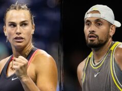 Aryna Sabalenka bude čeliť Nickovi Kyrgiosovi v zápase Battle of the Sexes Aryna Sabalenka bude čeliť Nickovi Kyrgiosovi v zápase Battle of the Sexes