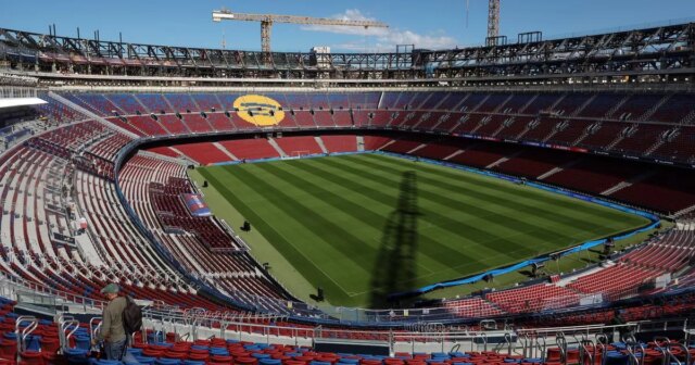 Barcelona sa „obáva prepuknutia smrteľnej tuberkulózy“ po pozitívnom teste zamestnancov BARCELONA, ŠPANIELSKO - 23. SEPTEMBER: Pohľady na stavebné práce na štadióne Spotify Camp Nou 23. septembra 2025 v Barcelone, Španielsko. (Foto: Javier Borrego/Europa Press cez Getty Images)